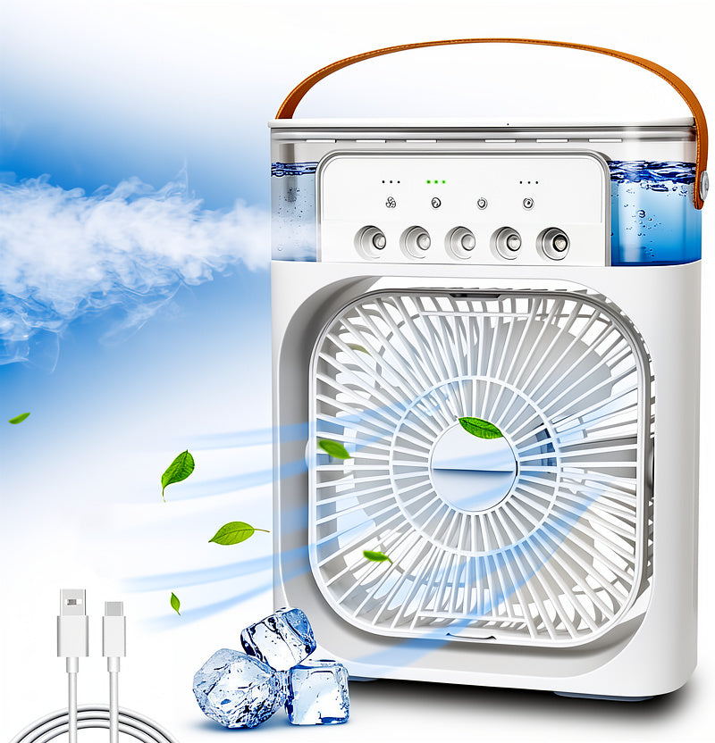 3-IN-1 HUMIDIFIER COOLING FAN
