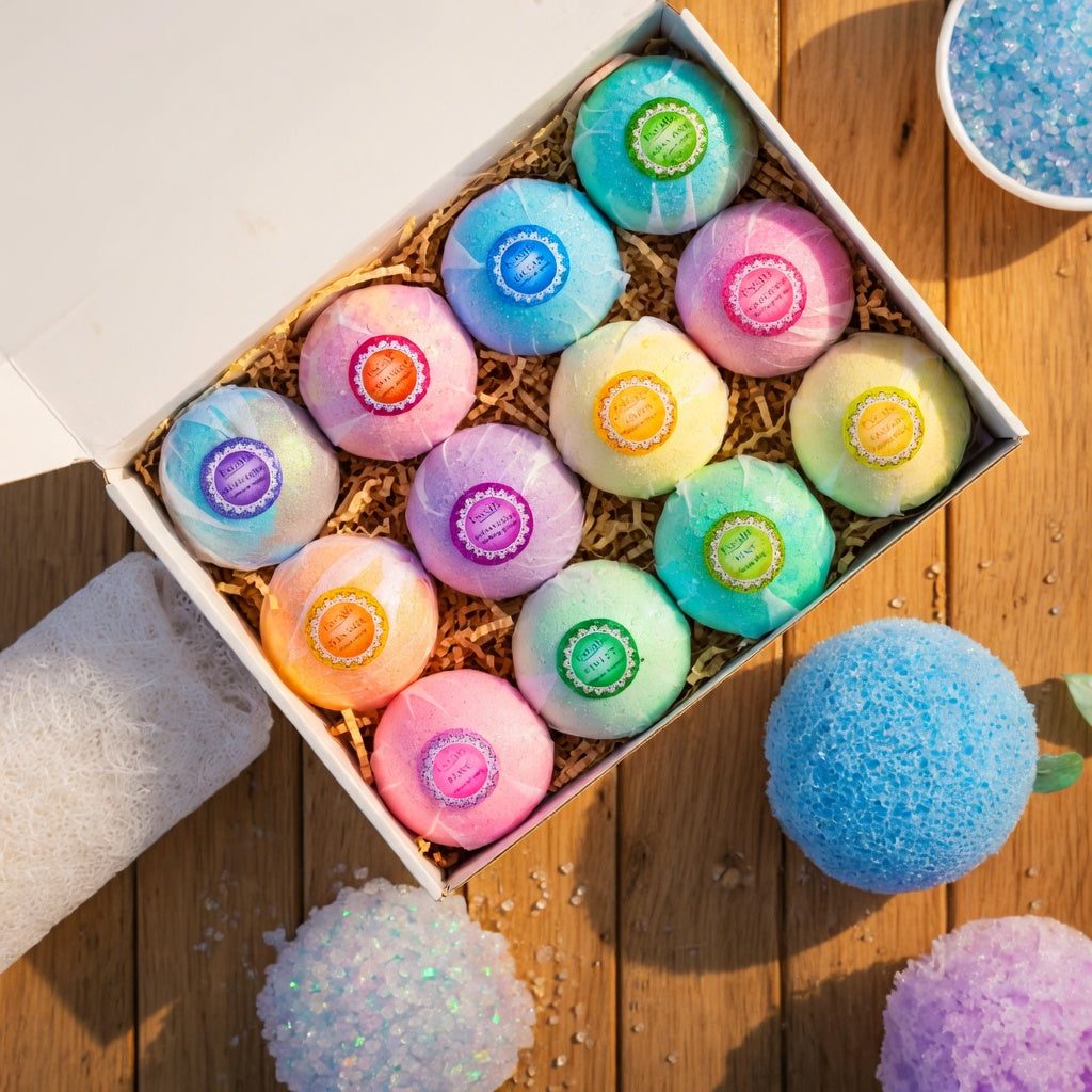 Bath Bombs for Kids with Toys