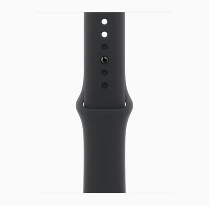 Apple Watch Series 9, GPS + Callular With Stainless Steel / ساعة أبل سيريز 9، مزودة بنظام تحديد المواقع العالمي (GPS) ووظيفة الاتصال، مصنوعة من الفولاذ المقاوم للصدأ.