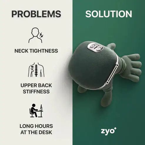 Smart 4D Neck & Back Massager – Deep Tissue Pain Relief & Relaxation