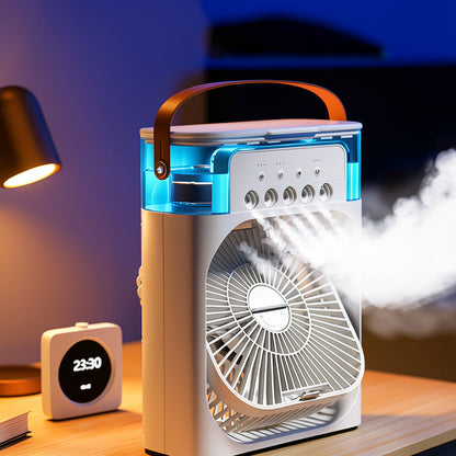 3-IN-1 HUMIDIFIER COOLING FAN