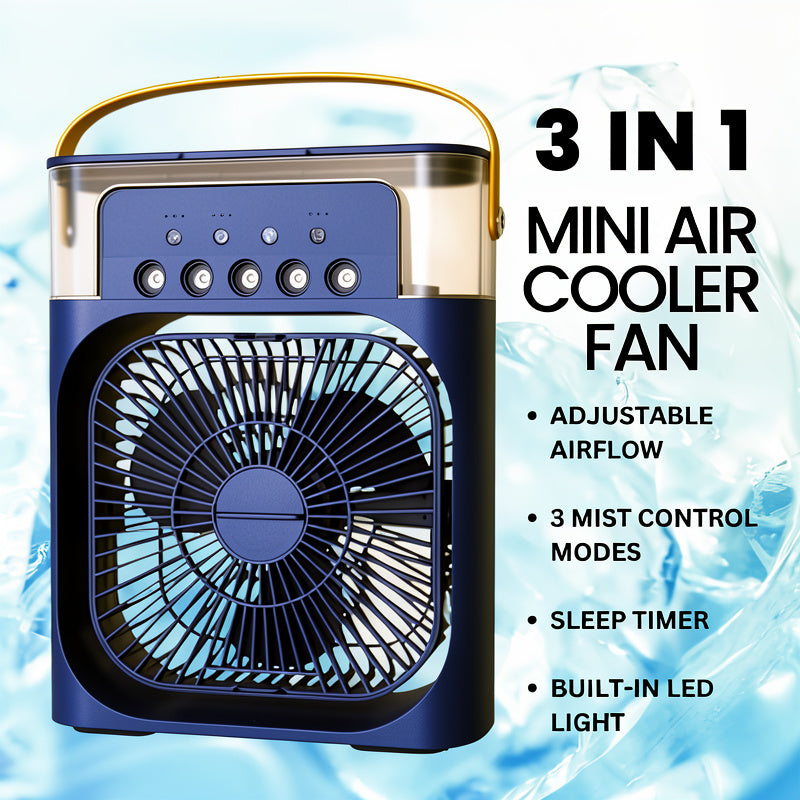 3-IN-1 HUMIDIFIER COOLING FAN