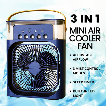 3-IN-1 HUMIDIFIER COOLING FAN